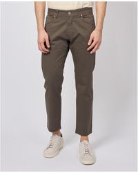 SETTE/MEZZO - Pantalon Pantalon capri SetteMezzo en coton - Lyst