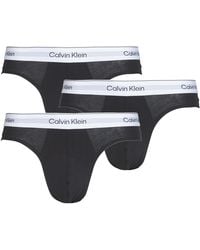 Calvin Klein - Slips Hip Brief 3Pk X3 - Lyst