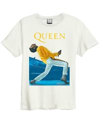 Amplified - T-shirt Freddie Mercury Triangle - Lyst