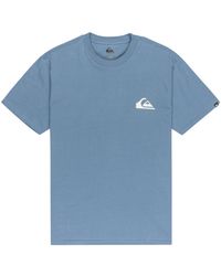 Quiksilver - T-shirt Ev Mini Logo - Lyst