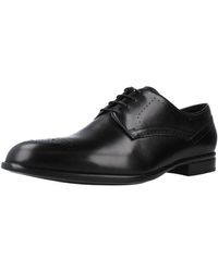 Heren Schoenen voor voor Veterschoenen voor Oxford-schoenen Geox U Cannaregio Oxford in het Zwart voor heren 