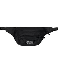 Alpha Industries - Sac Bandouliere Big Waist Bag - black - Lyst