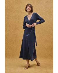 POLO CLUB - Robes midi NARODNI DRESS - Lyst