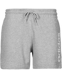 adidas - Korte Broek Essentials Linear French Terry Shorts - Lyst
