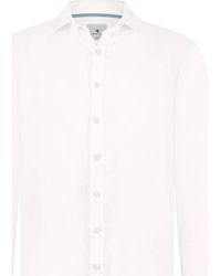 State Of Art - Chemise Chemise De Lin Blanche - Lyst