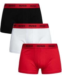 BOSS - Boxers Trunk 3-Pack - Lyst