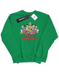 Disney - Sweat-shirt Mickey Mouse And Friends Christmas - Lyst