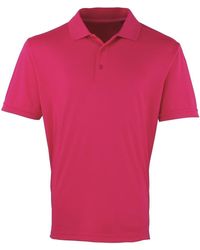 PREMIER - Polo Coolchecker - Lyst