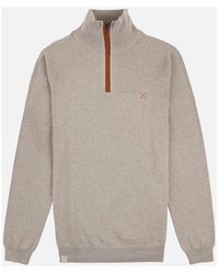 Oxbow - Pull Col montant demi-zip PENZI - Lyst