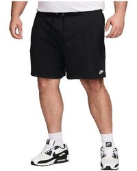 Nike - Short M Nk Club Flow Ft Short - Lyst