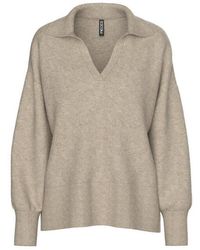 Pieces - Pull 17158785-TAU - Lyst