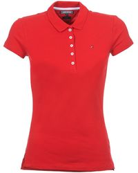Tommy Hilfiger Polo Shirts New Chiara - Rood