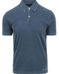 Marc O' Polo - T-shirt Polo Terry Cloth Bleu - Lyst