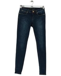 MICHAEL Michael Kors - Jeans Jean slim en coton bleu - Lyst
