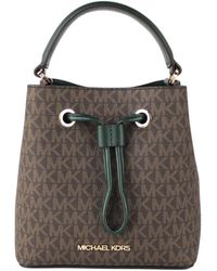 michael kors green bucket bolsa