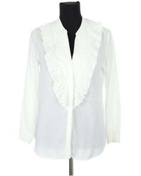Sandro - Blouses Blouse Blanche - Lyst