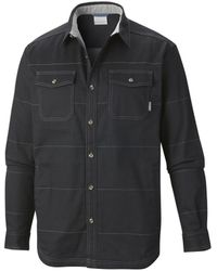 Columbia Overhemd Lange Mouw Log Splitter Shirt - Zwart