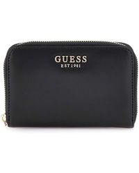 Guess - Portemonnee Laurel Slg Medium Zip Around - Lyst