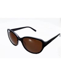 Esprit - Lunettes de soleil 17879/535 en acétate marron strillé - Lyst