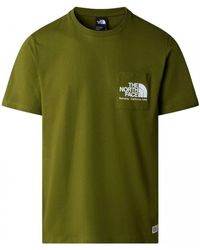 The North Face - T-shirt NF0A87U2 M BERKELEY-PIB FOREST - Lyst