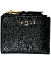 Gaelle Paris - Portefeuille Mini portefeuille Paris noir - Lyst