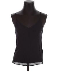 Maje - Blouses Top sans manche en coton - Lyst