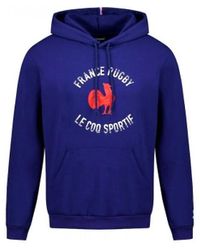 Le Coq Sportif - Sweat-shirt SWEAT À CAPUCHE UNISEXE FRANCE - Lyst