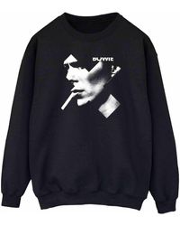 David Bowie - Sweat-shirt Cross Smoke - Lyst