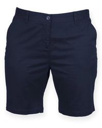 FRONT ROW SHOP - Short Short chino extensible - Lyst
