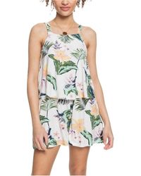 Roxy - Combinaisons - Combishort - blanche - Lyst