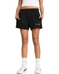 PUMA - Short Love United Mid-Rise Shorts 4 - Lyst