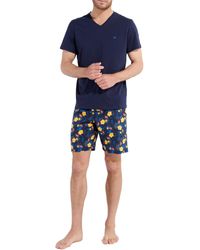 Hom - Pyjamas / Chemises de nuit Pyjama court coton fermé - Lyst