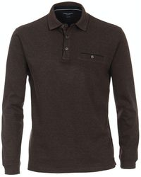 CASA MODA - Sweatshirts Polo ML Marron - Lyst
