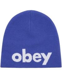 Obey - Casquette Lowercase Beanie - Lyst