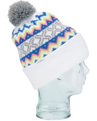 Coal - Bonnet BEANIE THE WINTERS WHITE - Lyst