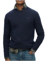 Superdry - Pull Essential Slim Fit Crew - Lyst