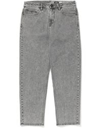 Volcom - Jeans Vaqueros Modown Tapered Denim - True Vintag - Lyst
