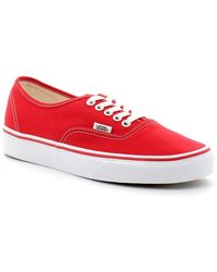 Vans - Baskets Chaussures basses à lacets pour adulte Authentic - Lyst