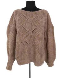 Sezane - Pull Pull Camel - Lyst