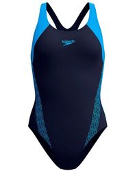 Speedo - Maillots de bain Hyperboom Splice Laneback 1 Piece - Lyst