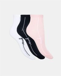 Guess - Chaussettes O6Bg06 K7320 3Pack Cotton Socks - Lyst