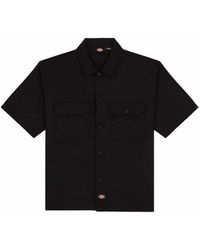 Dickies - Overhemd Lange Mouw Unionville Work Shirt Dk0A4Z7Q-Blk1 - Lyst