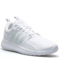 cloudfoam lite racer clean mens trainers