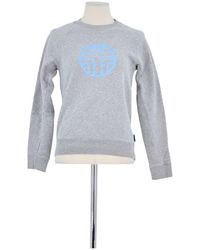 Tory Burch - Pull Pull en coton gris - Lyst