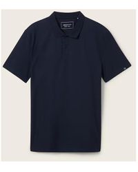 Tom Tailor - Polo - Polo - marine - Lyst