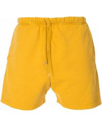 Paura - Short Bermuda en jersey jaune Danilo - Lyst