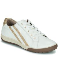 damart yellow trainers