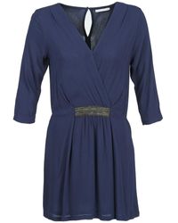 Betty London Korte Jurk Dusty - Blauw