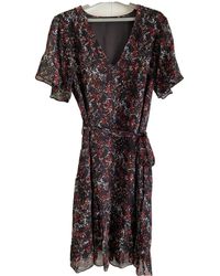 IKKS - Robe Courte Robe Imprimé Floral - Lyst
