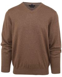 CASA MODA - Sweat-shirt Pull Marron - Lyst